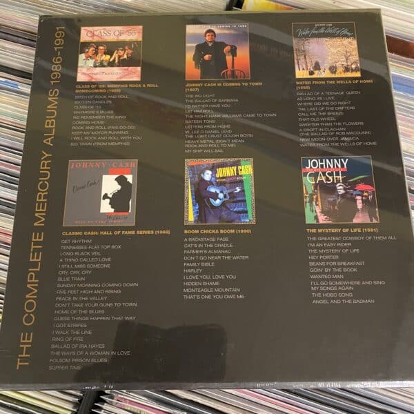 Johnny Cash ‎– The Complete Mercury Albums 1986-1991 - Image 2