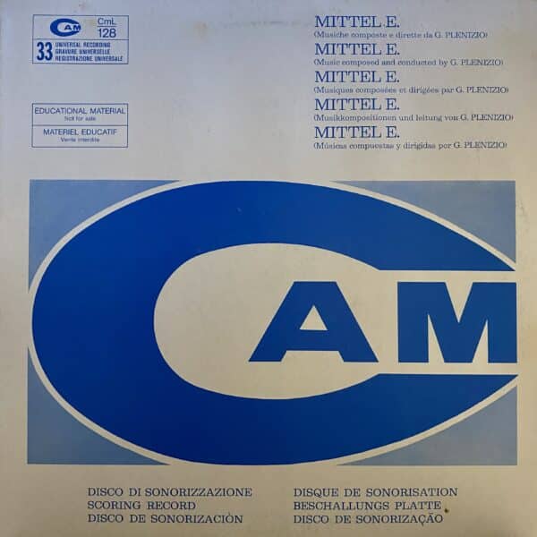 Gianfranco Plenizio – Mittel E.