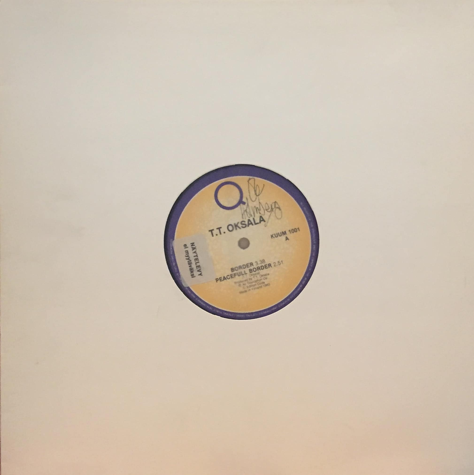 T. T. Oksala – Border EP