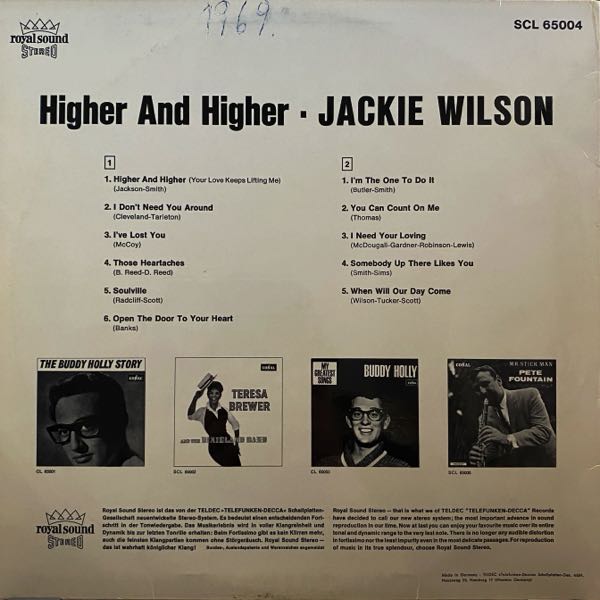 Jackie Wilson – Higher And Higher - Image 2