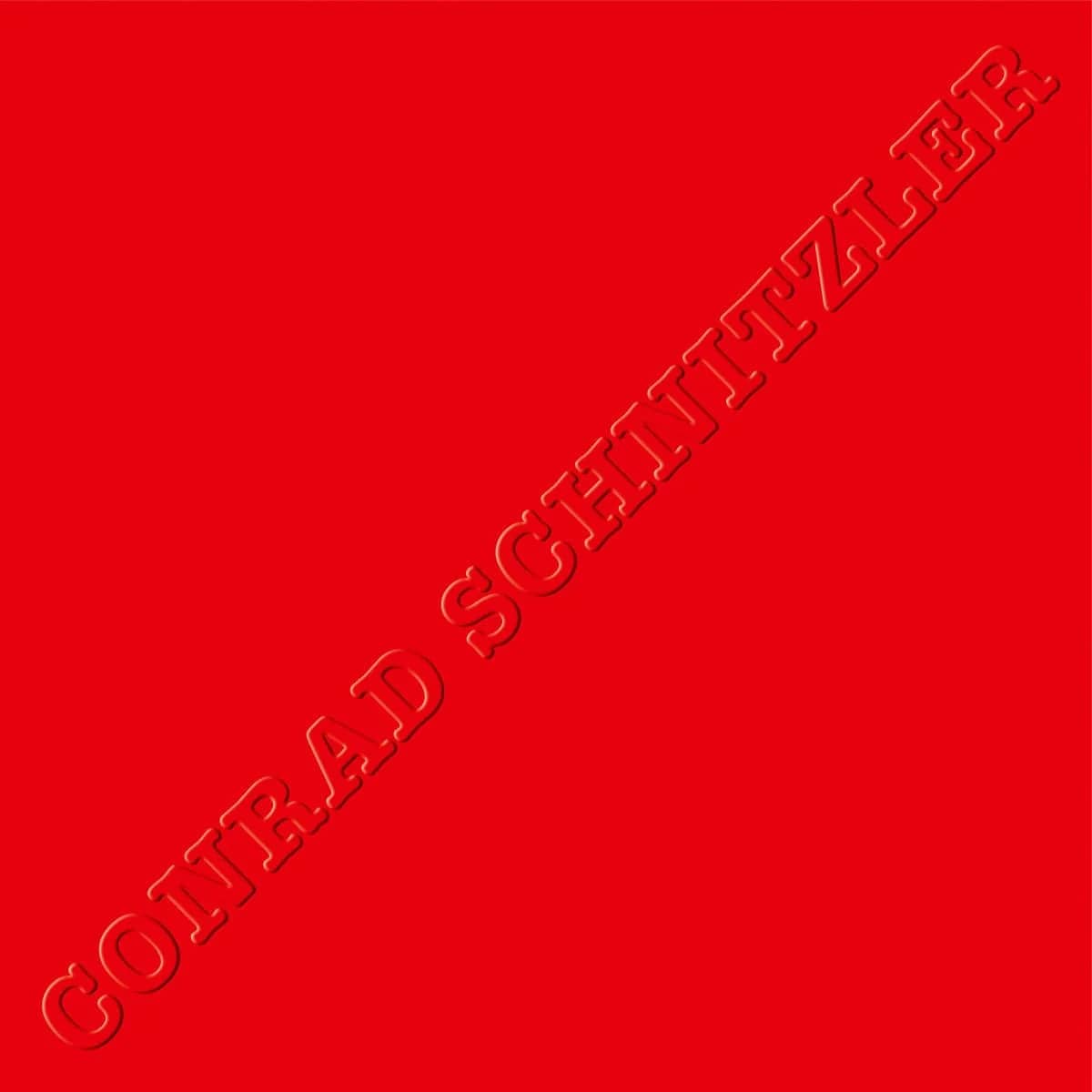 Conrad Schnitzler – Rot (50th anniversary edition)