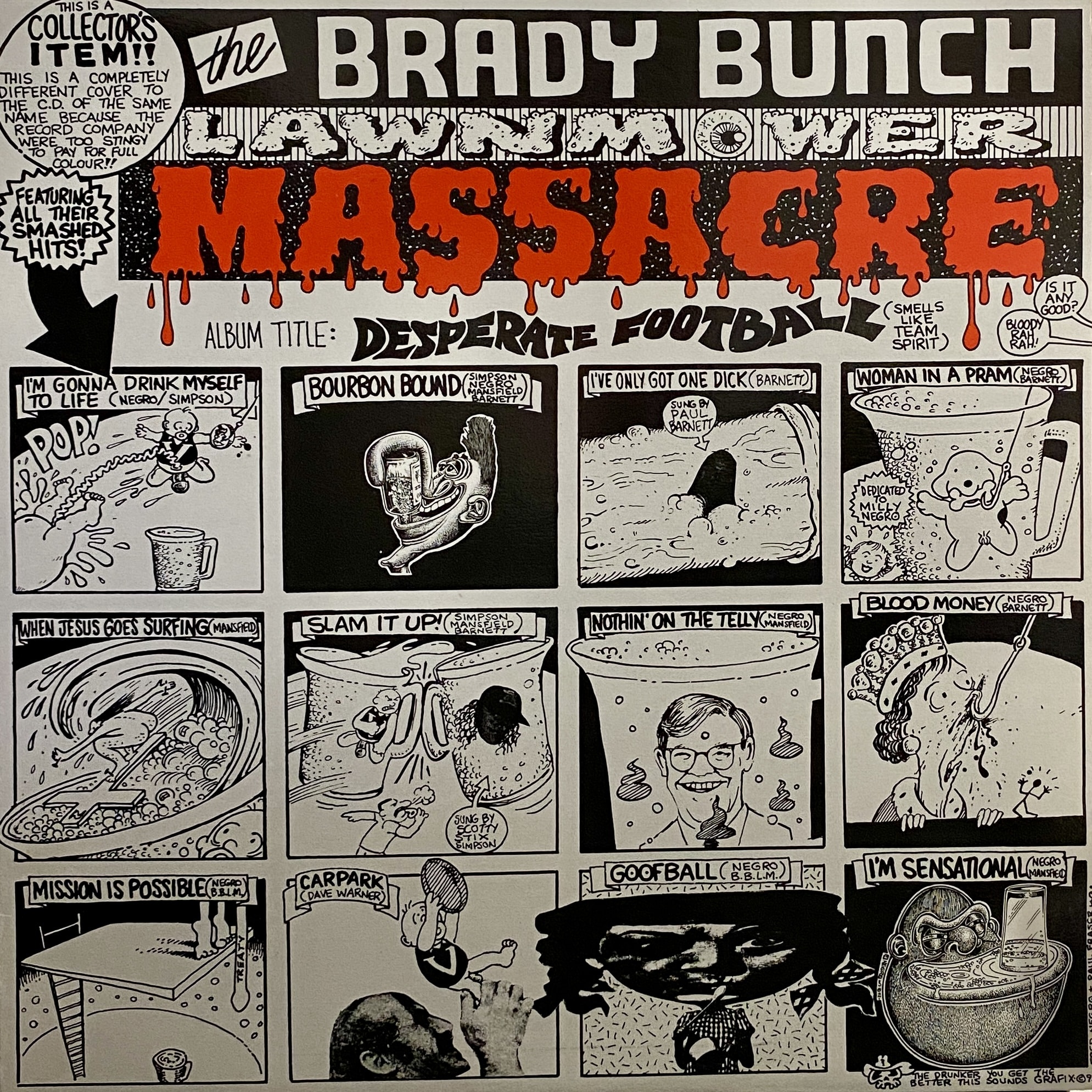 The Brady Bunch Lawnmower Massacre – Desperate Football