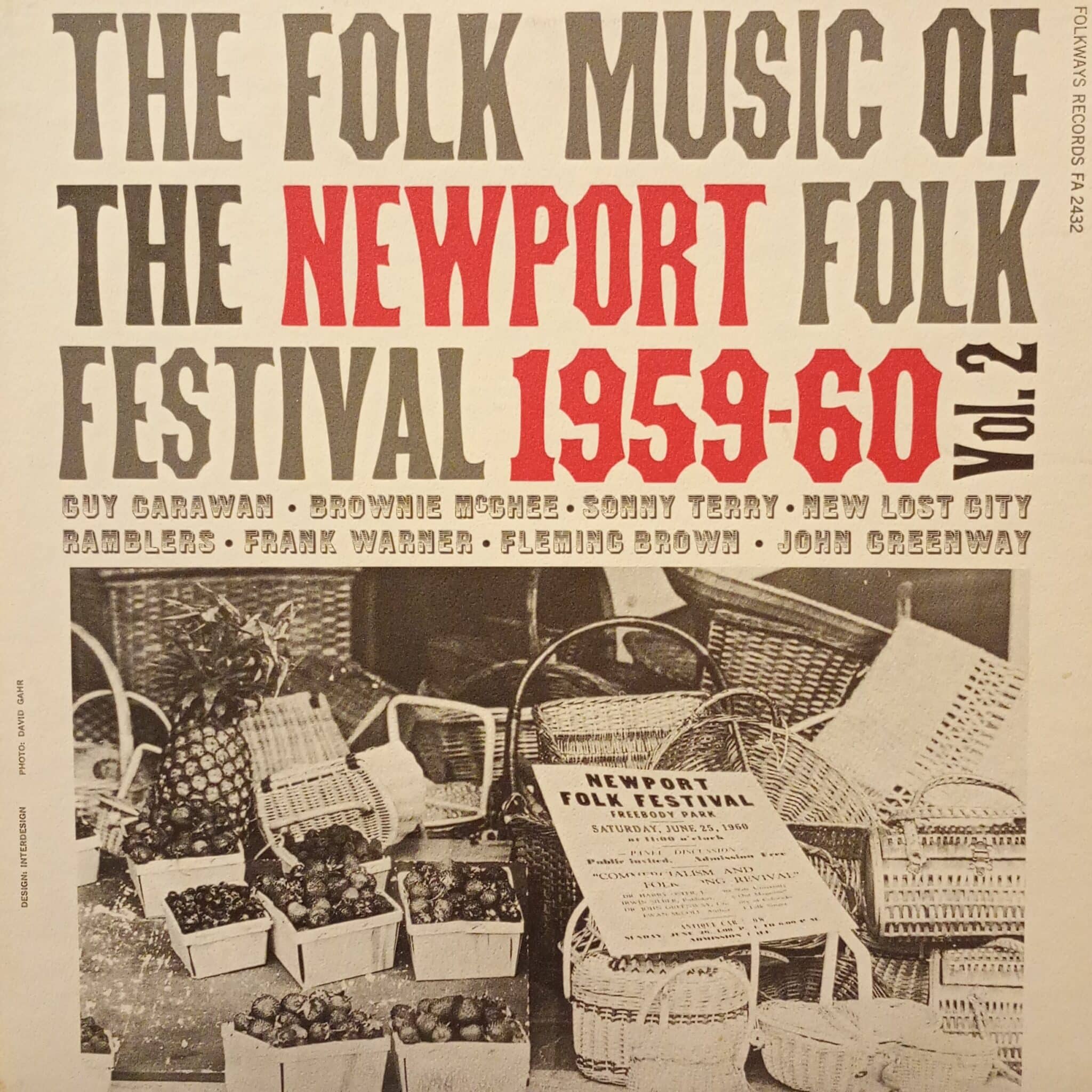 Various – The Folk Music Of The Newport Folk Festival 1959-1960 Vol. 2