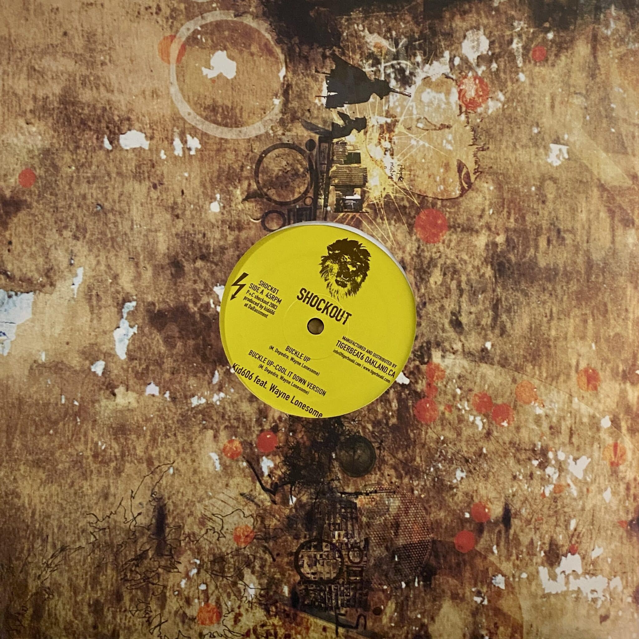 Kid606 / The Bug Feat. Wayne Lonesome – Buckle Up MAXI