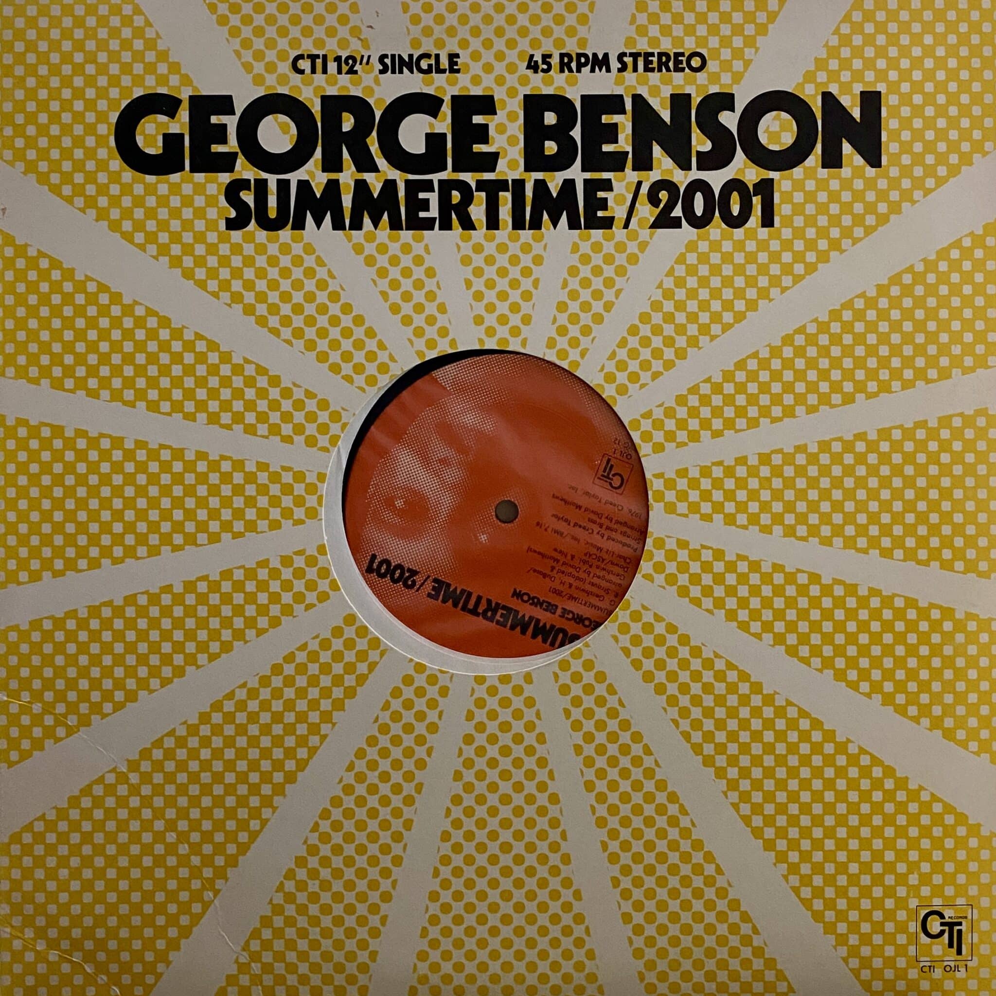 George Benson – Summertime / 2001 / Theme From Good King Bad MAXI