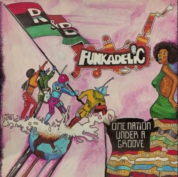 Funkadelic – One Nation Under A Groove (red/green)