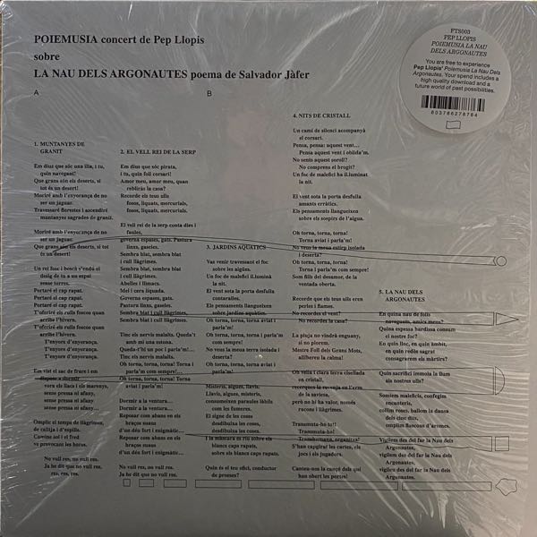 Pep Llopis – Poiemusia La Nau Dels Argonautes