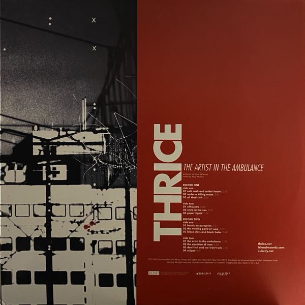Thrice – The Artist In The Ambulance