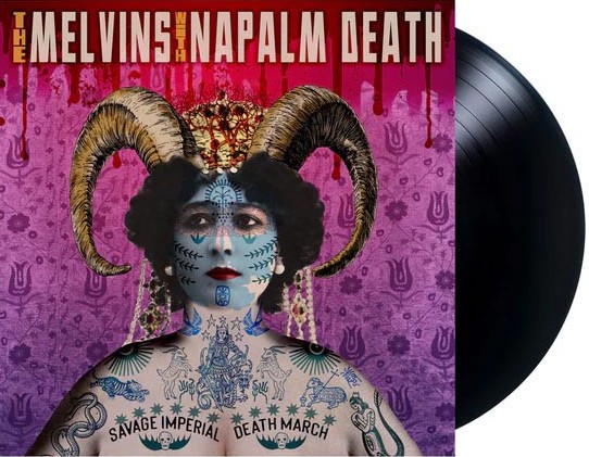 Ilmestyy 10.4.2026 / Melvins / Napalm Death – Savage Imperial Death March - Image 2