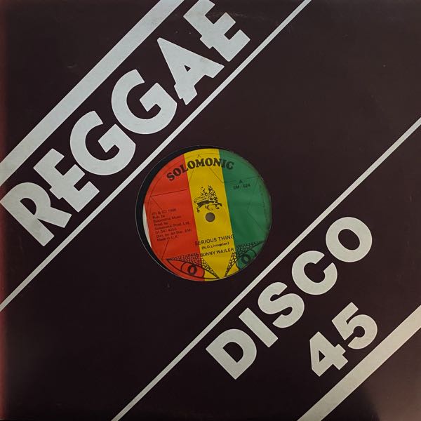 Bunny Wailer – Serious Thing/Food MAXI