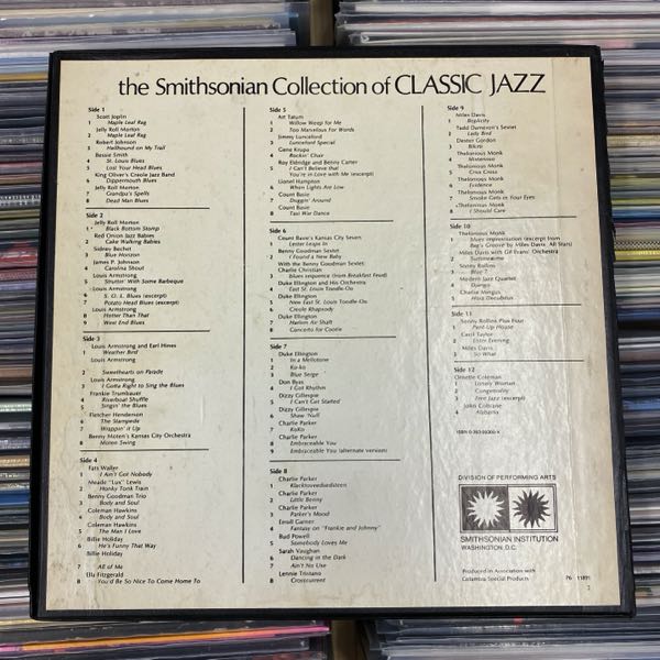 Various – The Smithsonian Collection Of Classic Jazz - Image 2