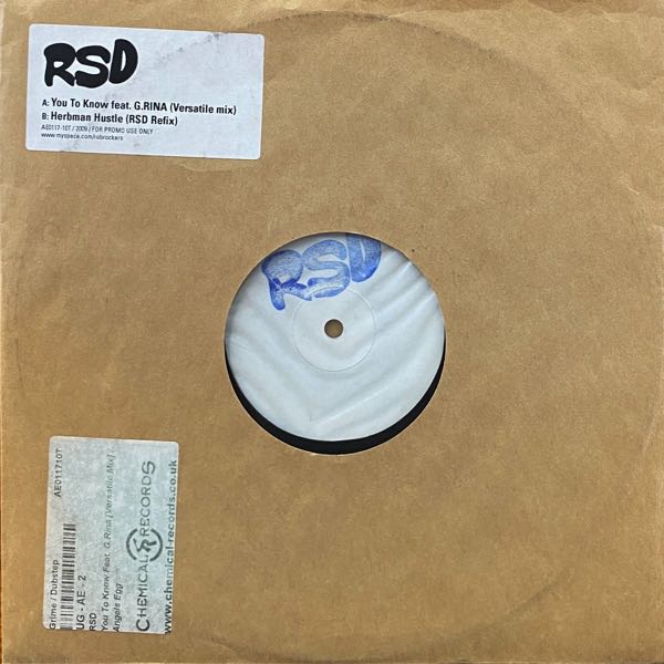 RSD – You To Know / Herbman Hustle