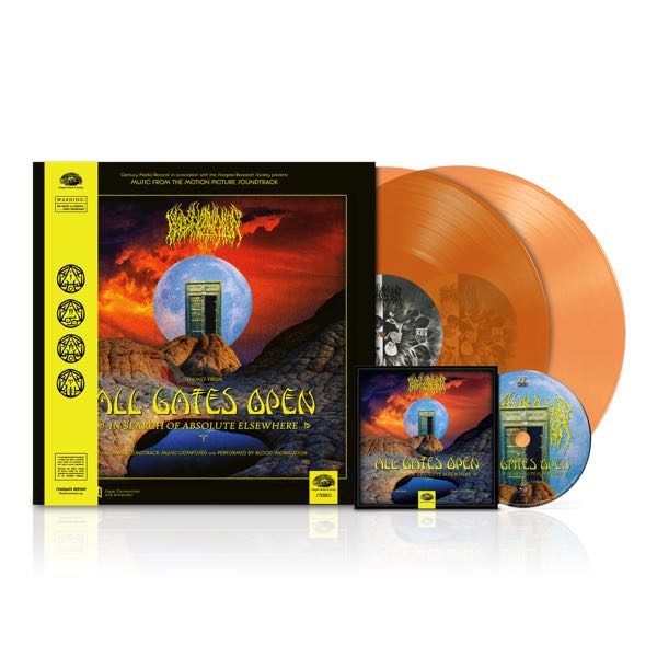 Ilmestyy 5.6.2026 / Blood Incantation – All Gates Open (Original Motion Picture Soundtrack) (orange) - Image 2